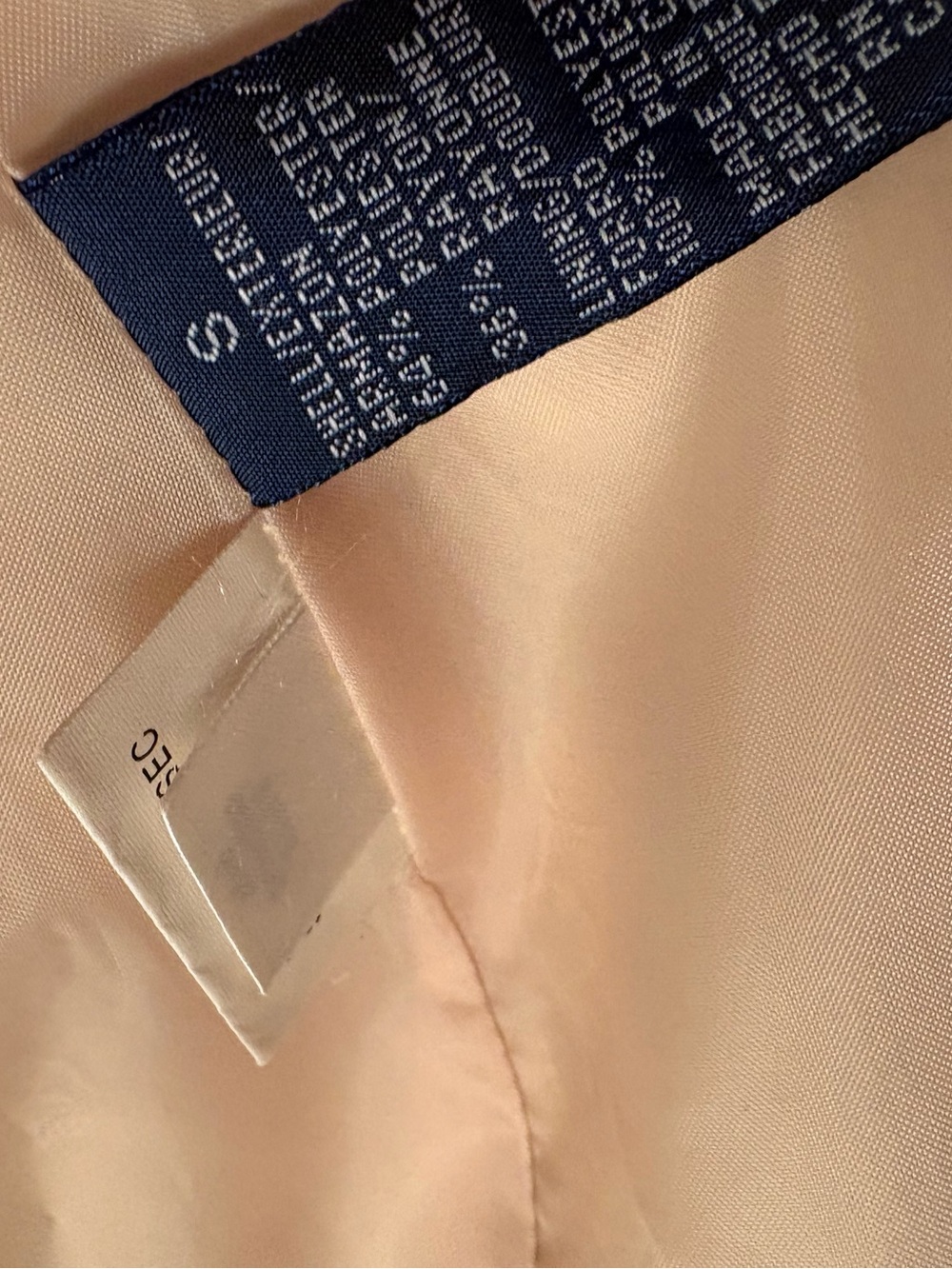 Liz Claiborne Beige Classic Single-Breasted Trench Jacket - Picture 3 of 5